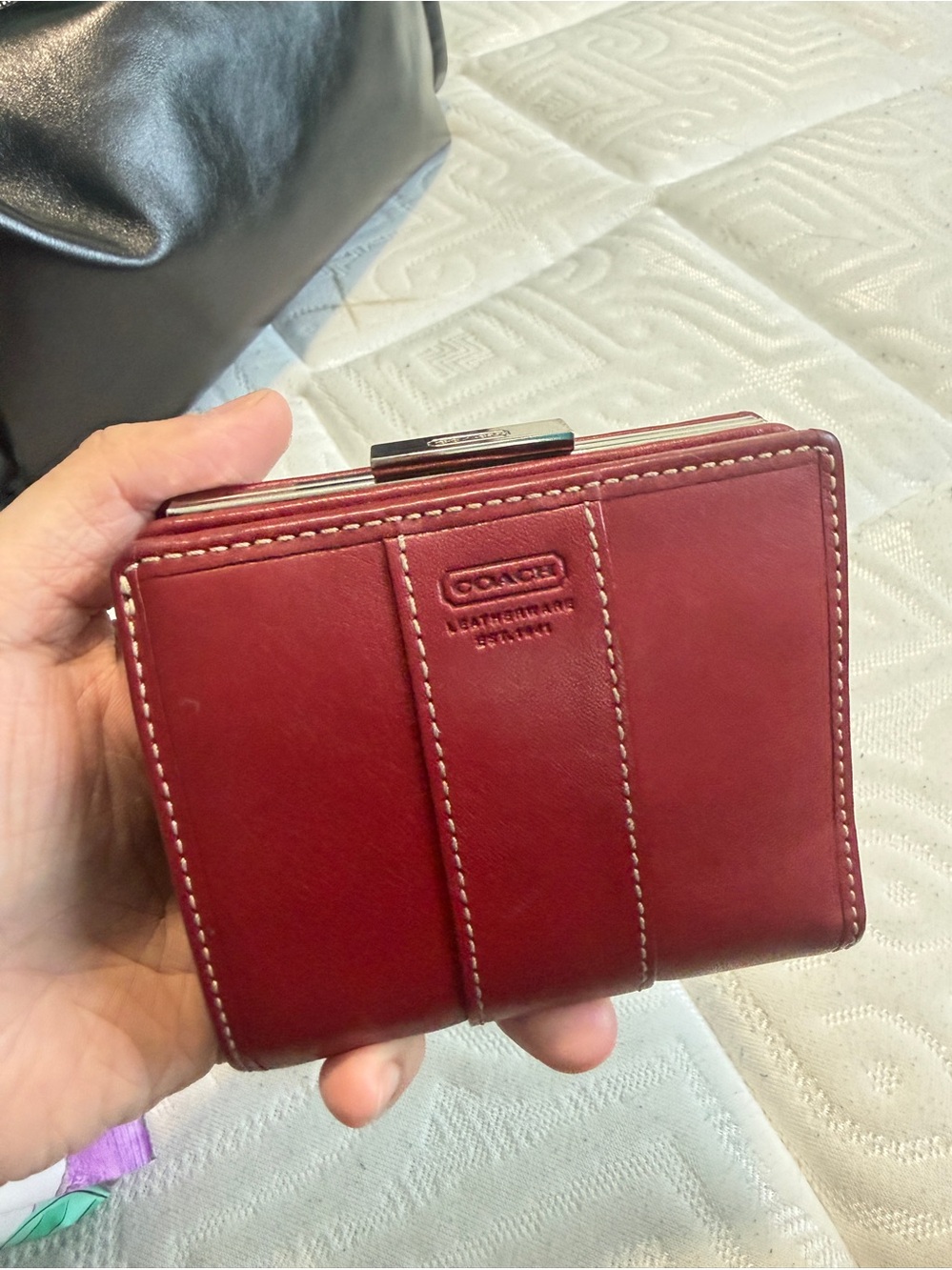 NWOT COACH LEATHER WALLET